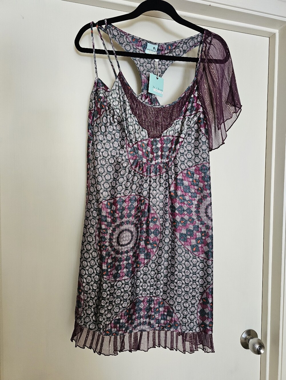 PLENTY by TRACY REESE SILK DRESS SIZE SMALL NWT